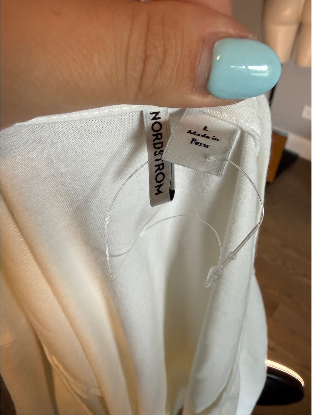 Two‎ Pack of White Tees - Nordstrom Size Large - Picture 9 of 11